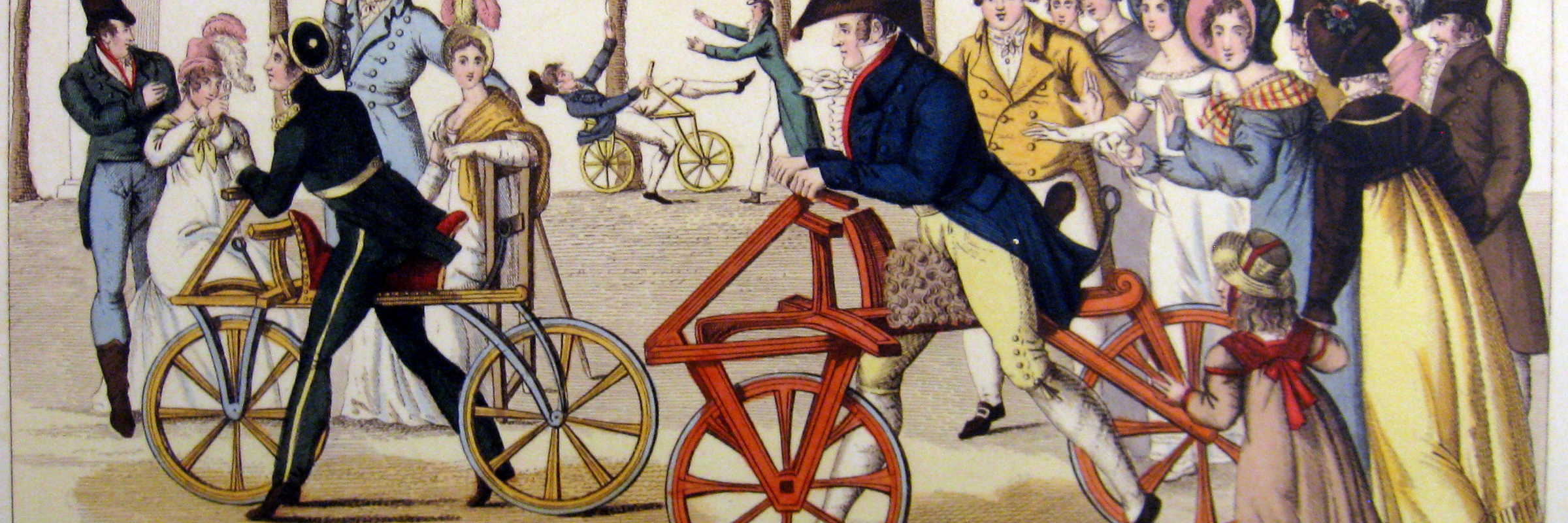 Rekonstruierte Laufmaschine im Detail
